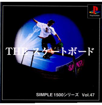 【中古】【表紙説明書なし】 PS SIMPLE1500シリーズ Vol.47 THE スケートボード(20001116)