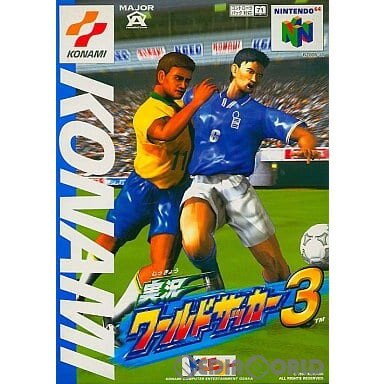 【中古】【表紙説明書なし】[N64]実況ワールドサッカー3(19970918)