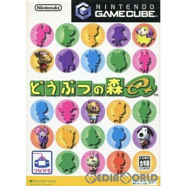 【中古】【表紙説明書なし】[GC](カードリーダー・カードe+なし) どうぶつの森e+(20030627)