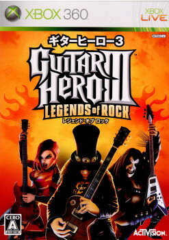 【中古】[Xbox360]GUITAR HERO III LEGENDS OF ROCK(ギターヒーロー3 レジェンド オブ ロック) ギターコントローラ同梱版(20080724)