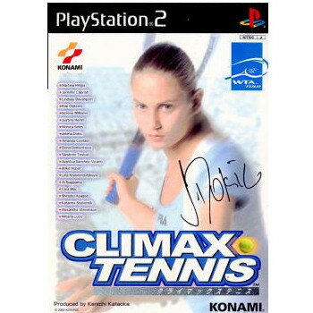 yÁzy\Ȃz[PS2]CLIMAX TENNIS(NC}bNXejX)(20020117)
