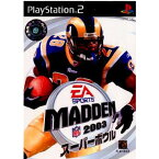 【中古】[PS2]マッデンNFLスーパーボウル2003(Madden NFL 2003)(20021219)