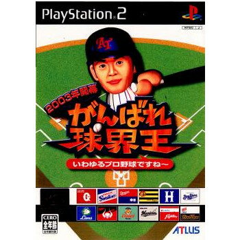 【中古】[PS2]2003年開幕 がんばれ球界王 いわゆるプロ野球ですね〜(20030515)
