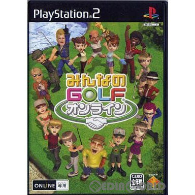 【中古】【表紙説明書なし】[PS2]みんなのGOLF オンライン(ONLINE専用)(20030612)