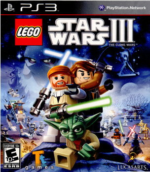 【中古】[PS3]LEGO&reg; STAR WARS III THE CLONE WARS(レゴ スター・ウォーズ3 ザ・クローンウォーズ)(北米版)(BLUS-30540)(20110322)