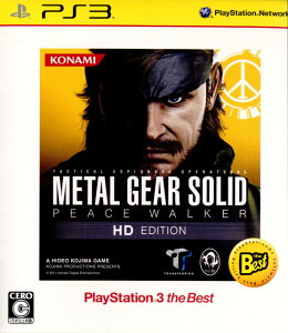 šۡɽʤ[PS3]METAL GEAR SOLID PEACE WALKER HD EDITION(᥿륮åɥԡHDǥ) PS3 the Best(BLJM-55055)(20130228)