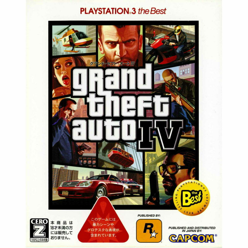 š[PS3]Grand Theft Auto IV(ɡեȡ4) PlayStation3 the Best(BLJM-55011)(20090827)