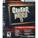 【中古】【表紙説明書なし】 PS3 GUITAR HERO 5(ギターヒーロー5) 北米版(BLUS-30292)(20090901)