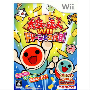 【中古】【表紙説明書なし】[Wii]太鼓の達人Wii ドドーンと2代目!(ソフト単品版)(20091119)