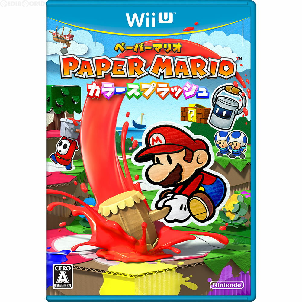 【中古】[WiiU]ペーパーマリオ カラースプラッシュ(20161013)