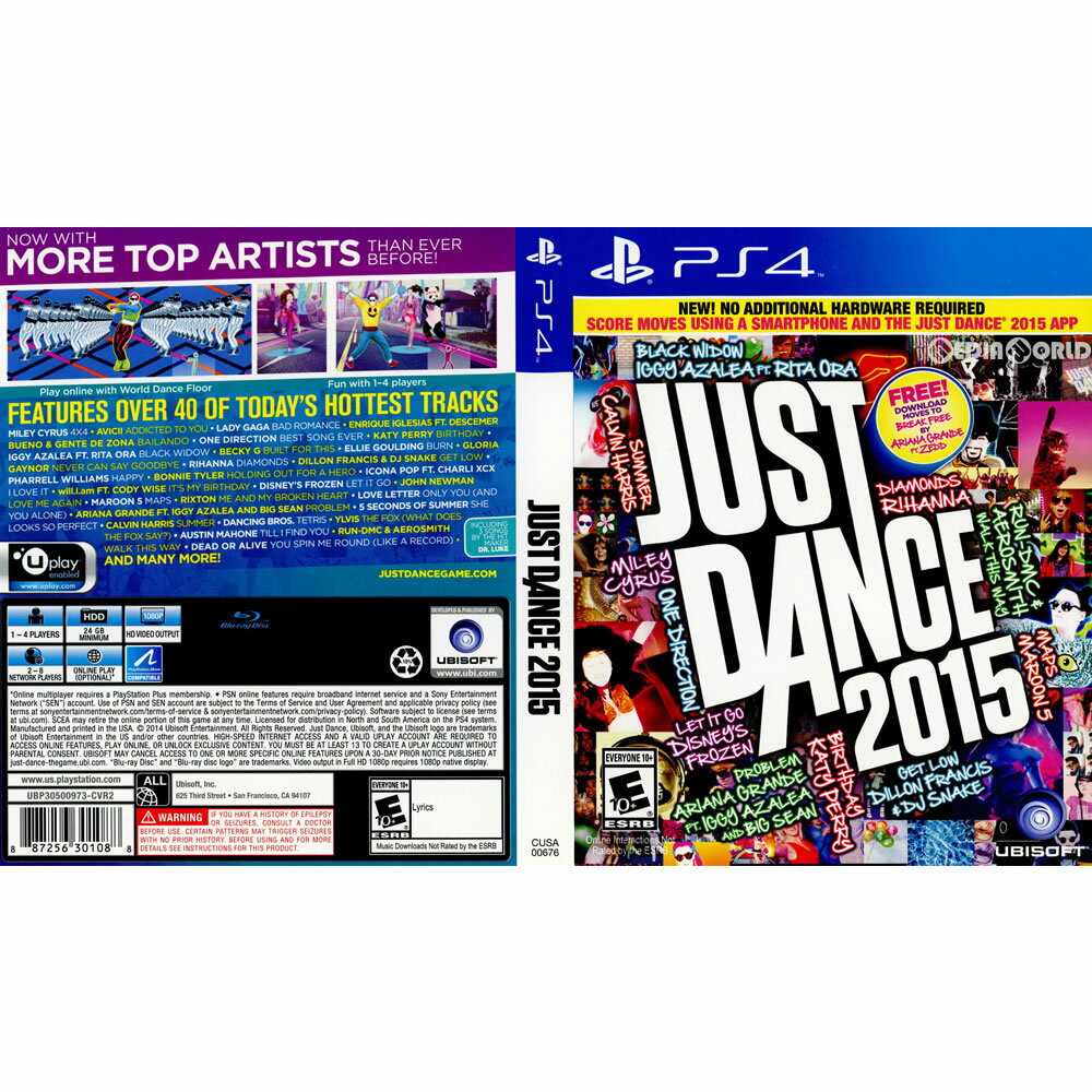 【中古】[PS4]JUST DANCE 2015(ジャストダンス2015)(北米版)(CUSA-00676)(20141021)