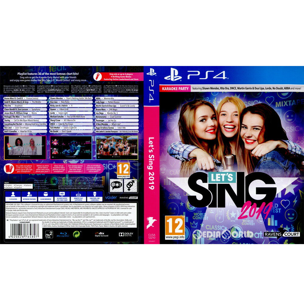 yÁz[PS4]Let's Sing 2019(bcVO2019)(EU)(CUSA-12210)(20181026)