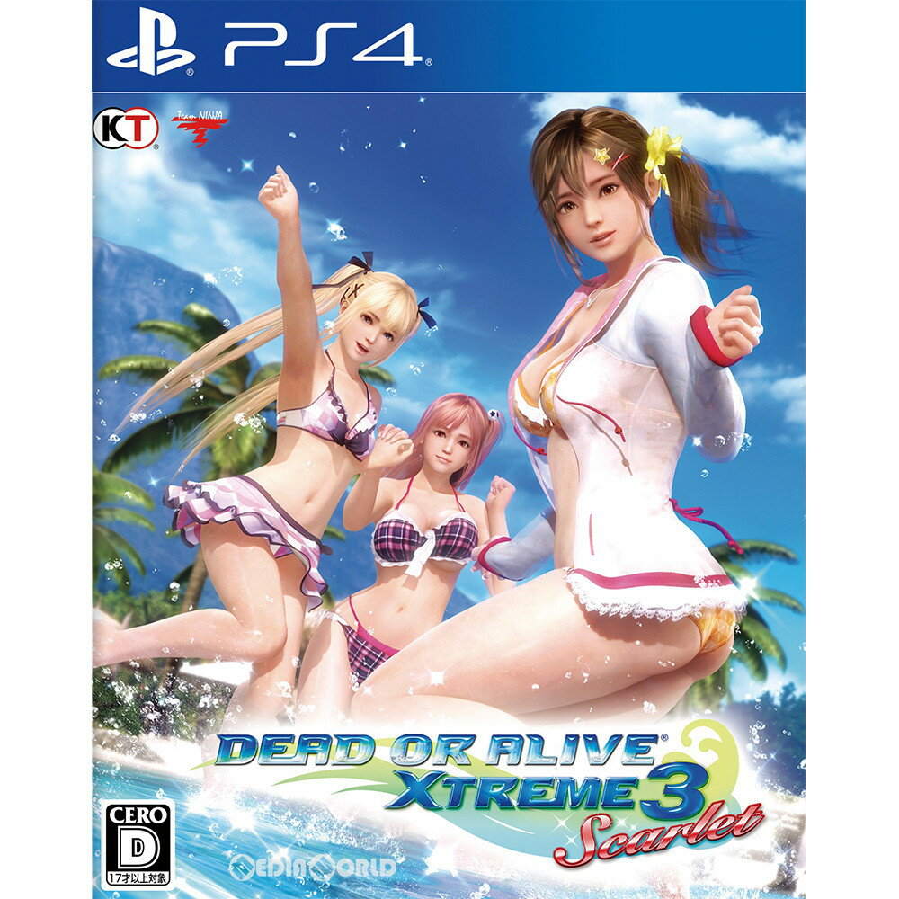 【新品即納】[PS4]初回特典付(禁断の水着DLシリアル) DEAD OR ALIVE Xtreme 3 Scarlet(デッド オア アライブ エクストリーム 3 スカーレット) 通常版(20190320)