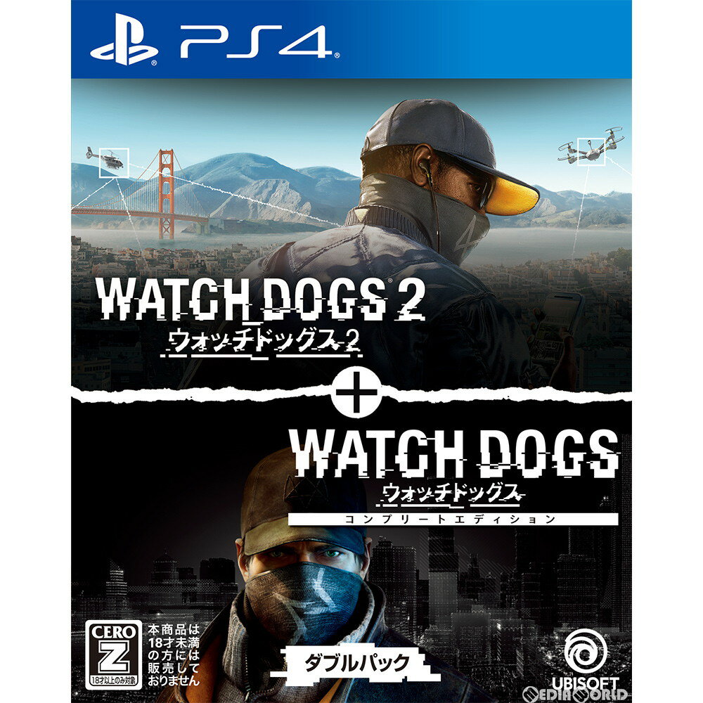 【中古】 PS4 ウォッチドッグス1 2 ダブルパック(Watch Dogs 1 2 Double Pack)(20200806)