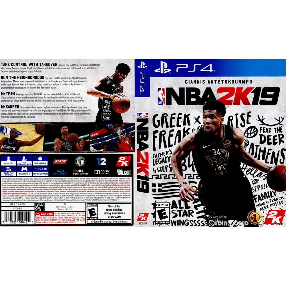 yÁz[PS4]NBA 2K19(kĔ)(2104209)(20180911)