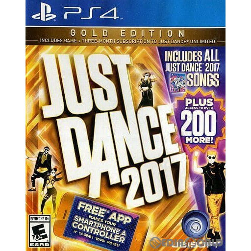 【中古】[PS4]JUST DANCE 2017 GOLD EDITION(ジャストダンス 2017 ゴールドエディション) 北米版(2102031)(20161025)