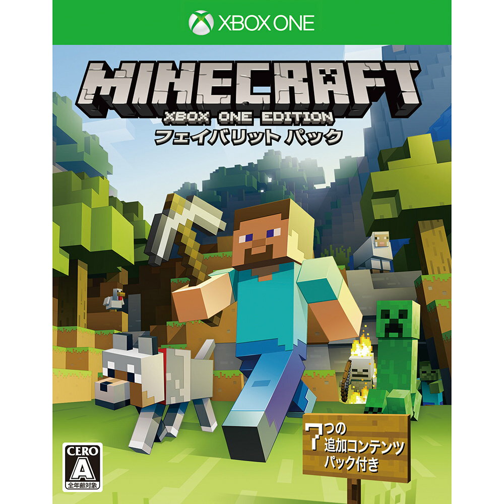 【新品即納】[XboxOne]Minecraft：(マインクラフト) Xbox One Edition フェイバリット パック(20160616)