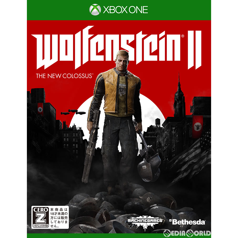 【中古】【表紙説明書なし】[XboxOne]ウルフェンシュタイン 2: ザ ニューコロッサス(Wolfenstein II: The New Colossus)(20171123)