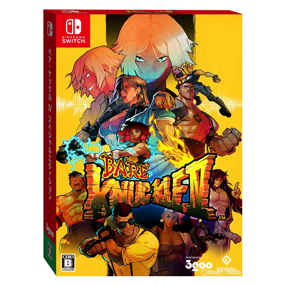 【中古】[Switch]ベア・ナックルIV スペシャルエディション(Bare Knuckle 4 Specal Edition)(20200730)