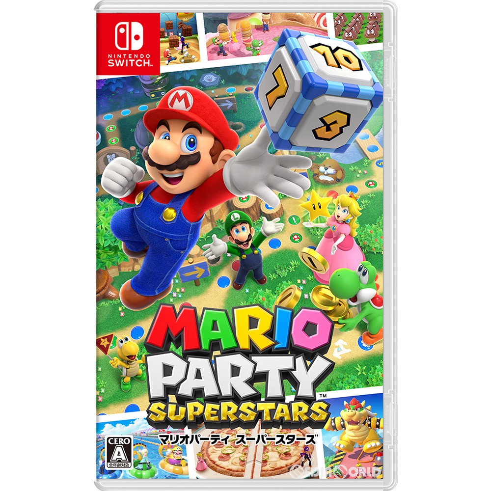 【新品即納】 Switch マリオパーティ スーパースターズ(MARIO PARTY SUPERSTARS)(20211029)