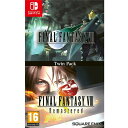 【中古】 Switch FINAL FANTASY VII FINAL FANTASY VIII Remastered Twin Pack(ファイナルファンタジー7 ファイナルファンタジー8 リマスター ツインパック) EU版(TSA-HAC-AVY3B-UKV)(20201204)