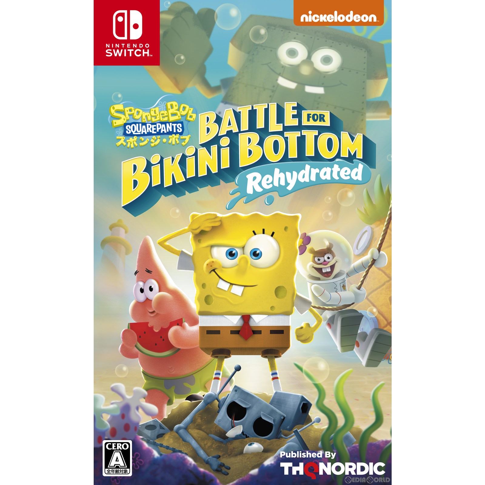 【中古】[Switch]スポンジ・ボブ: Battle for Bikini Bottom - Re ...