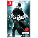 【新品】【お取り寄せ】[Switch]バットマン:アーカム・トリロジー(BATMAN ARKHAM TRILOGY)(20231201)