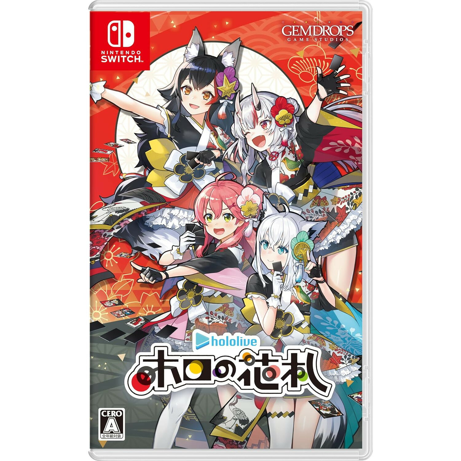 【新品】【お取り寄せ】[Switch] ホロの花札 通常版 ジェムドロップ(20250731)