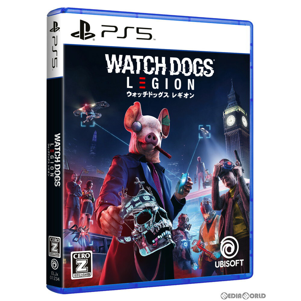 【中古】[PS5]ウォッチドッグス レギオン(Watch Dogs: Legion) 通常版(20201126)