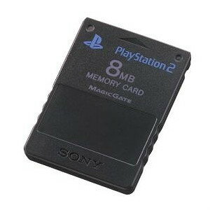 【中古】[ACC][PS2]PlayStation2専用メモリーカード8MB ブラック ソニー(プレイステーション2/PS2)(SCPH-10020)(20010102)