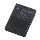 【中古】 ACC PS2 PlayStation2専用メモリーカード8MB ブラック ソニー(プレイステーション2/PS2)(SCPH-10020)(20010102)