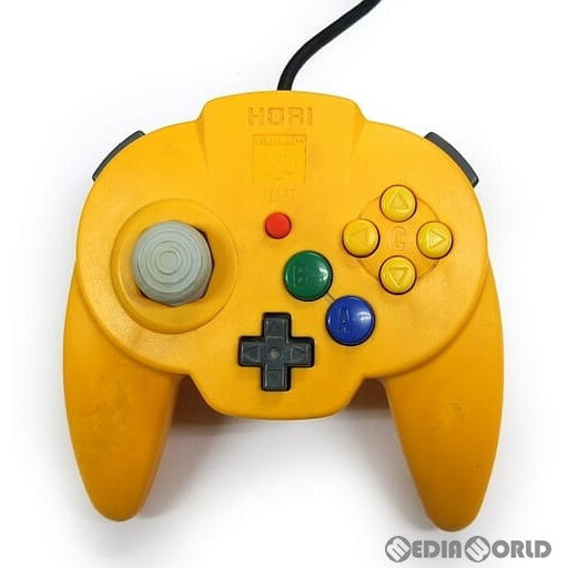 【中古】[ACC][N64]ホリパッドミニ64 イエロー 任天堂ライセンス商品 HORI(HN6-13)(19990429)