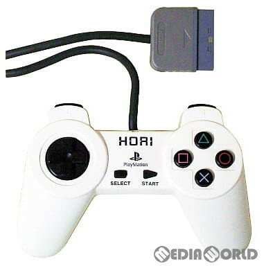 【中古】[ACC][PS]プレイステーション専用コントローラ ホリパッドPS ホワイト ソニーライセンス商品 HORI(SLPH-00032)(19961206)