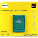 【中古】[ACC][PS2]PlayStation2専用 メモリーカード8MB エメラルド SCE(SCPH-10020G)(20020627)