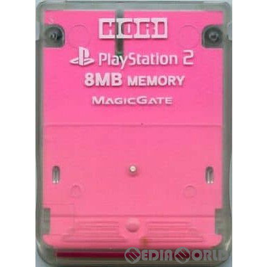 【中古】 ACC PS2 メモリーカード8MB ピンク ソニーライセンス商品 HORI(HP2-30)(20020627)