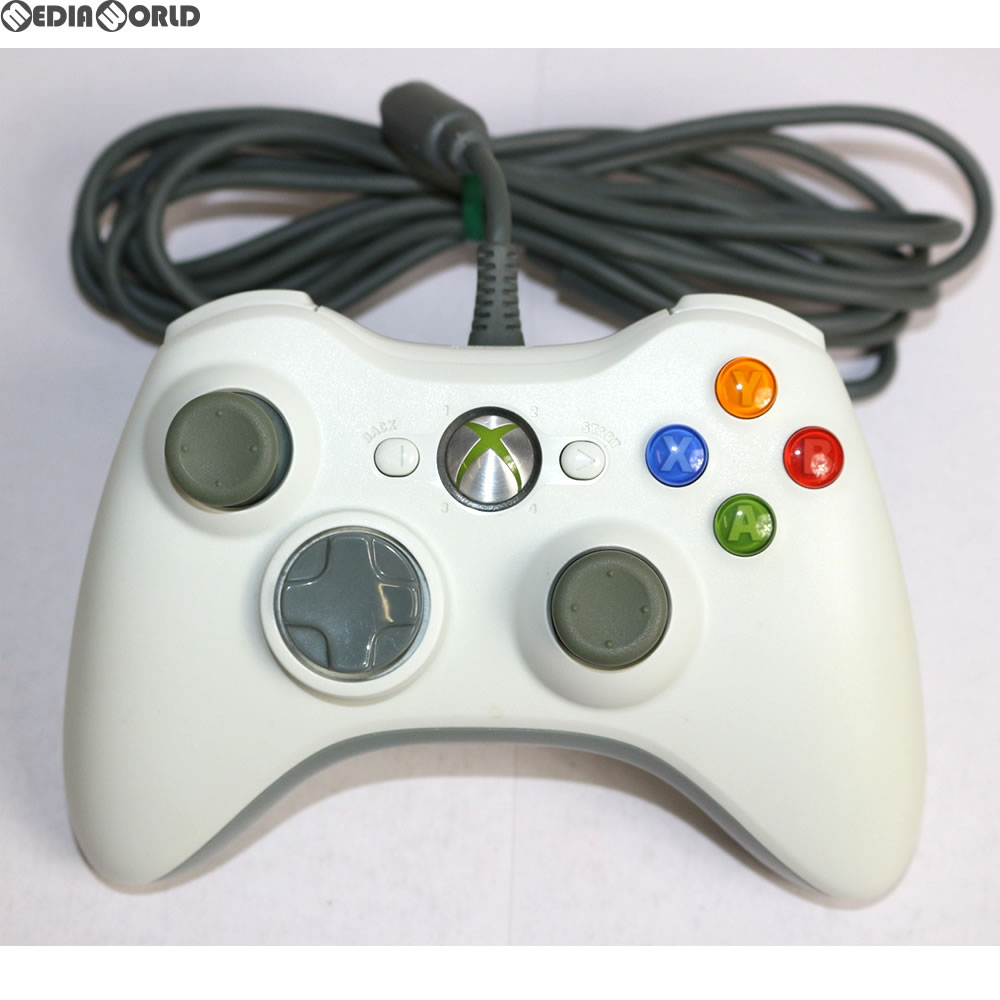 【中古】[ACC][Xbox360]Xbox 360 コントローラー ホワイト 日本マイクロソフト(B4G-00003)(20051210)