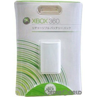 【中古】[ACC][Xbox360]Xbox 360 リチャージブルバッテリーパック ホワイト マイクロソフト(B4U-00003)(20051210)