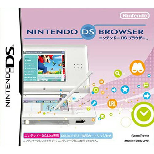 【中古】[ACC][NDS]ニンテンドーDS ブラウザー ニンテンドーDS Lite用(DS Liteメモリー拡張カートリッジ同梱) 任天堂(NTR-G-UBRJ)(20060724)