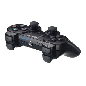 【中古】[ACC][PS3]ワイヤレスコントローラー (DUALSHOCK3) デュアルショック3 ブラック SCE(CECH-ZC2J)(20071111)