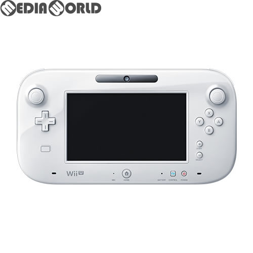【中古】[ACC][WiiU]Wii U GamePad(ゲームパッド) shiro/シロ/白 任天堂純正品(WUP-010)(20121208)
