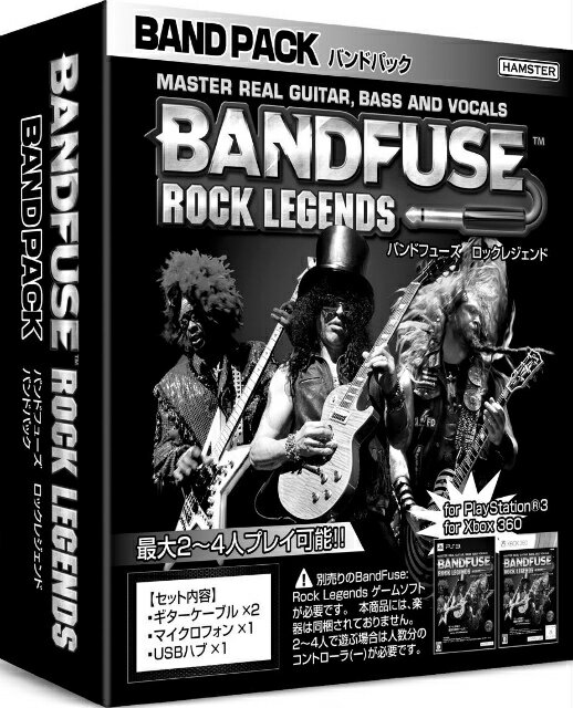 【新品即納】[OPT]PS3/360用 BandFuse： Rock Legends Band Pack(バンドフューズ ロックレジェンド バンドパック)(20131219)