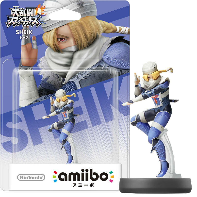 amiibo(アミーボ) シーク(大乱闘スマッシュブラザーズシリーズ) 任天堂(NVL-C-AAAZ)(20150122)