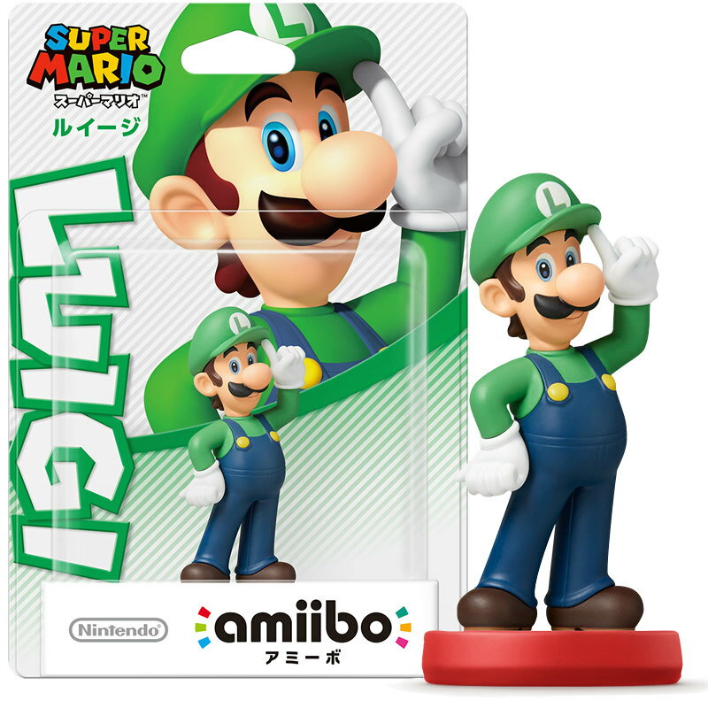 【中古】[ACC][WiiU]amiibo(アミーボ) ルイージ (スーパーマリオシリーズ) 任天堂(NVL-C-ABAB)(20150312)