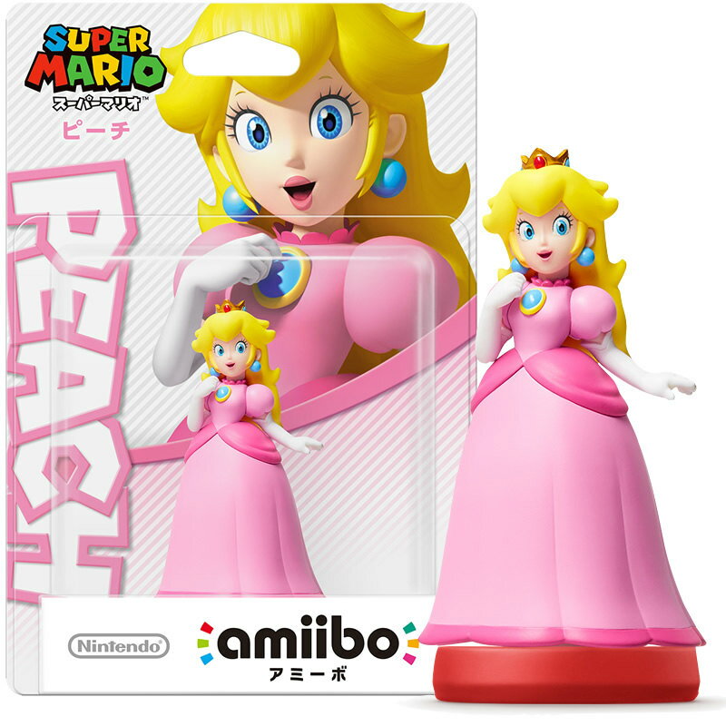 【新品即納】[OPT]amiibo ピーチ (スーパーマリオシリーズ) 任天堂(NVL-C-ABAC)(20150312)