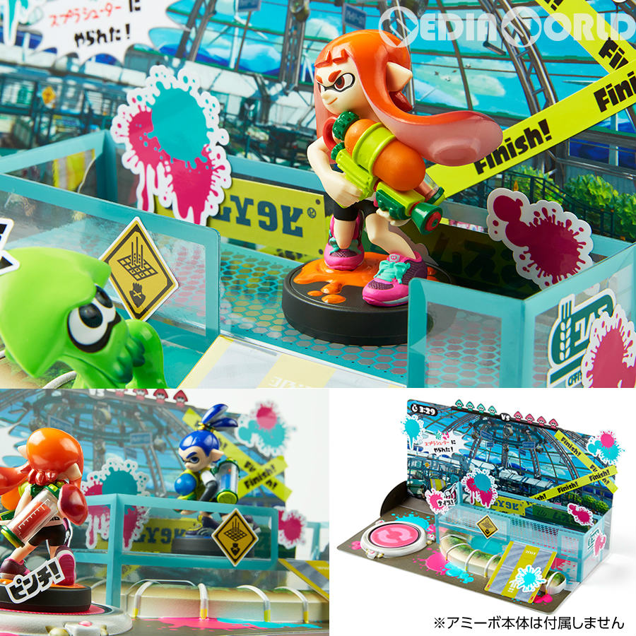 【新品即納】[OPT]amiiboジオラマキット スプラトゥーン【モズク農園】(アミーボ用) 任天堂(NVL-A-JKAD)(20160707)