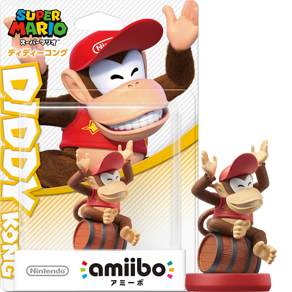 【新品即納】[ACC][WiiU]amiibo(アミーボ) ディディーコング(スーパーマリオシリーズ) 任天堂(NVL-C-ABAM)(20161020)