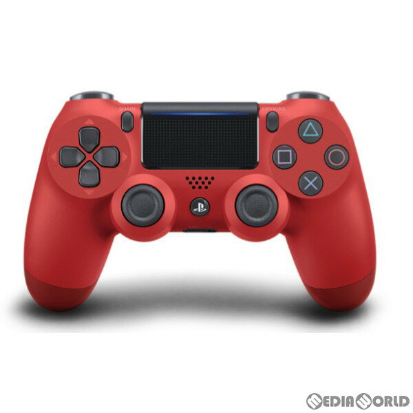 【中古】 ACC PS4 ワイヤレスコントローラー デュアルショック4(DUALSHOCK4) マグマ レッド SIE(CUH-ZCT2J11)(20161110)