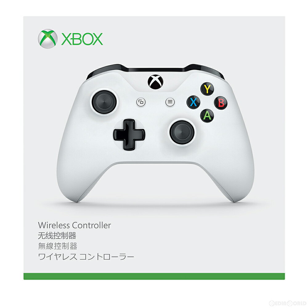 【新品】【お取り寄せ】[ACC][XboxOne]XboxOne ワイヤレスコントローラー(ホワイト) 日本マイクロソフト(TF5-00006)(20161124)