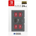 【新品】【お取り寄せ】 ACC Switch カードケース24 2 for Nintendo Switch(ニンテンドースイッチ) ブラック HORI (NSW-025)(20170303)