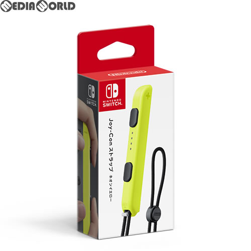 【中古】[ACC][Switch]Joy-Conストラップ ネオンイエロー(ニンテンドースイッチ用ジョイコンストラップ) 任天堂(HAC-A-JATYA)(20170616)